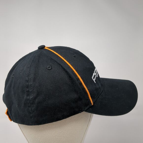 P90X3 Strapback Hat Black One Size Solid Adjustable Embroidered Piping - Picture 4 of 8